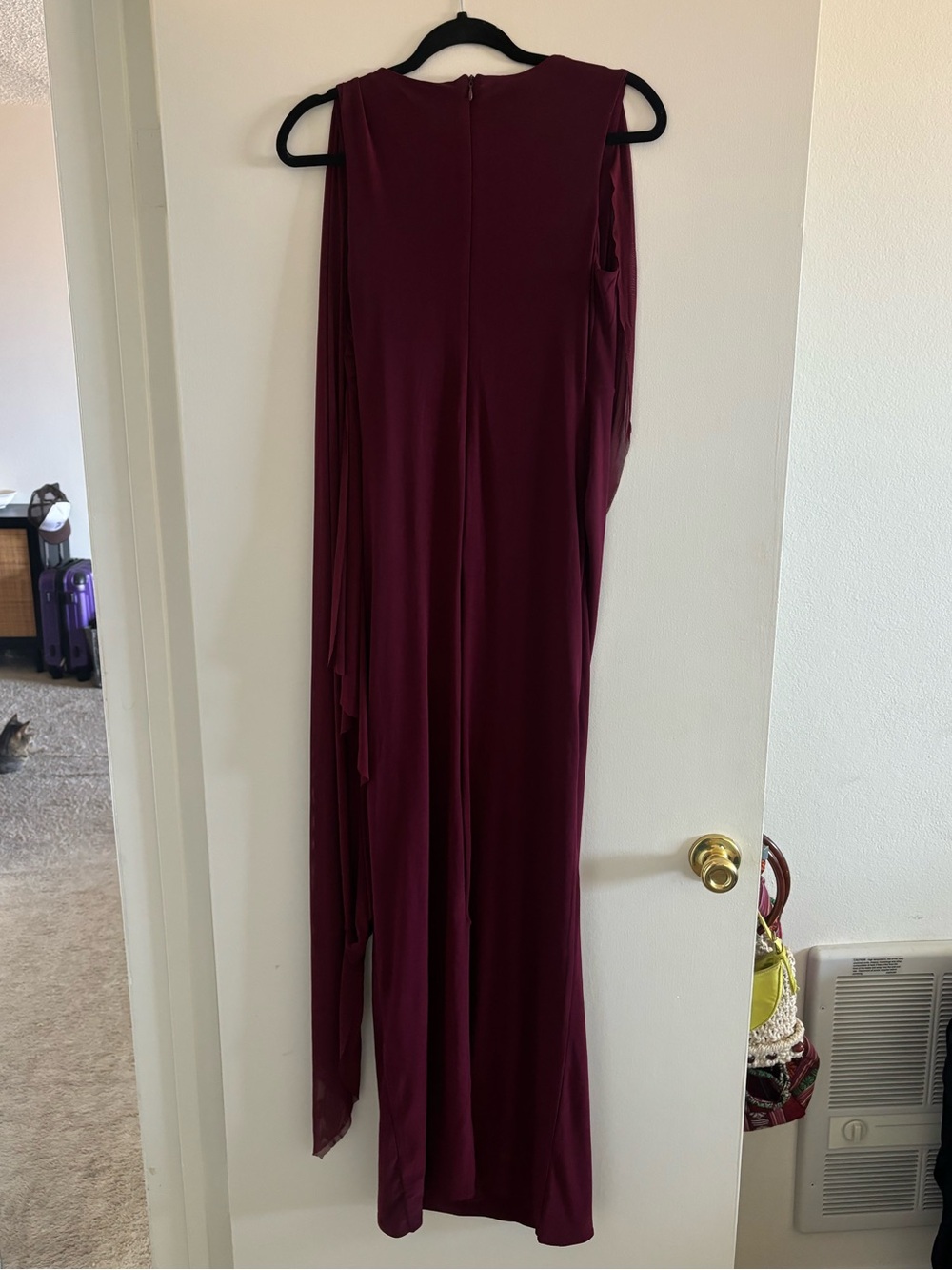 Maternity Wedding guest dress Club L London | Cristina Dress - Picture 9 of 9
